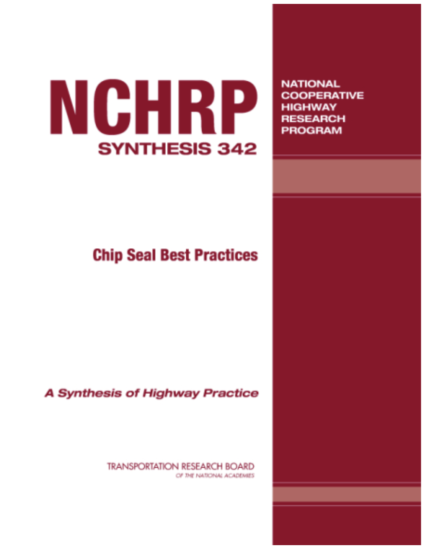 NCHRP Synthesis 342: Chip Seal Best Practices [PUB]