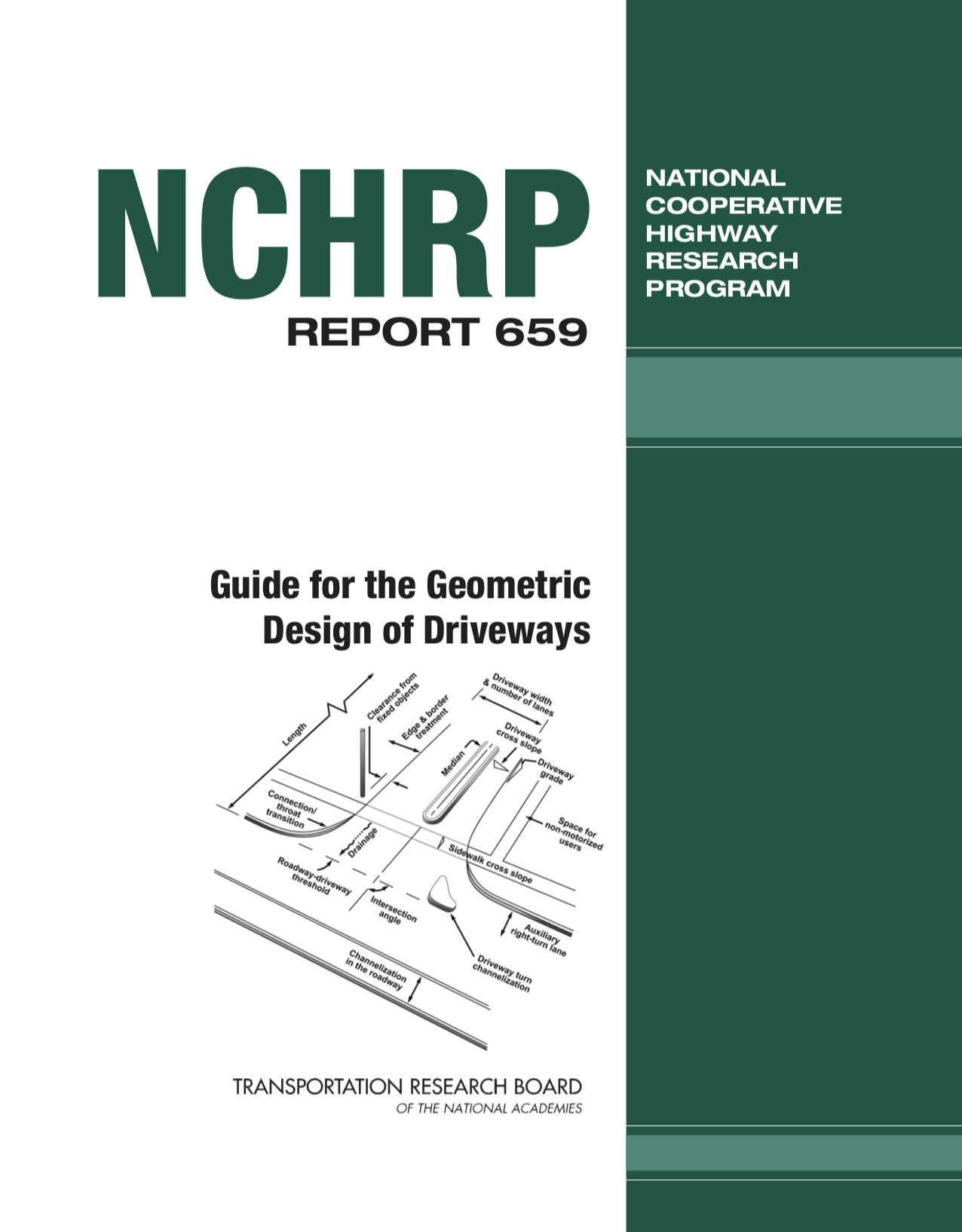 NCHRP Report 659: Guide for the Geometric Design of Driveways [PUB]