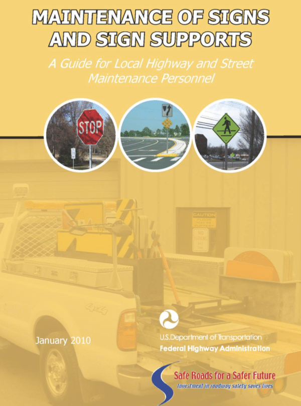 Maintenance of Signs and Sign Supports for Local Roads and Streets [PUB]